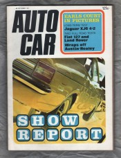 Autocar Magazine - Vol.135 No.3943 - October 28th 1971 - `Autotest: Land Rover Mk3` - Published by IPC Transport Press