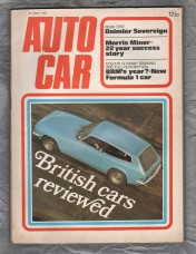 Autocar Magazine - Vol.136 No.3967 - April 27th 1972 - `Road Test: Daimler Sovereign 4.2 Automatic` - Published by IPC Transport Press