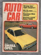 Autocar Magazine - Vol.139 No.4031 - August 30th 1973 - `Road Test: Mazda RX4` - Published by IPC Transport Press