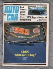 Autocar Magazine - Vol.142 No.4086 - February 15th 1975 - `Road Test: Ford Cortina 2000E` - Published by IPC Transport Press