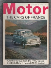 Motor Magazine - Issue No.3444 - June 22nd 1968 - `Road Test: Renault 16TS` - Published by Temple Press Limited