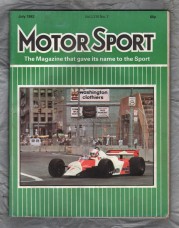 MotorSport - Vol.LVllI No.7 - July 1982 - `Monaco Grand Prix` - Motor Sport Magazine Limited