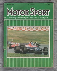 MotorSport - Vol.LVIII No.8 - August 1982 - `Le Mans-in Colour` - Motor Sport Magazine Limited