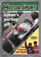 MotorSport - Vol.LXIX No.12 - December 1993 - `Japanese GP` - Teesdale Publishing Company Limited