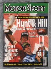 MotorSport - Vol.LXXII No.11 - November 1996 - `Damon Hill-World Champion` - Teesdale Publishing Company Limited