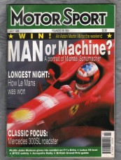 MotorSport - Vol.LXXII No.7 - July 1996 - `Man or Machine?-A Portrait of Michael Schumacher` - Teesdale Publishing Company Limited