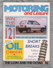Motoring & Leisure - September 1989 - `Proton - New Car` - Civil Service Motoring Association Ltd