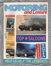 Motoring & Leisure - July/August 1993 - `Motoring Update - Citroen Xantia` - Civil Service Motoring Association Ltd