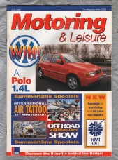 Motoring & Leisure - June 1996 - `Deja Vu - The New Peugeot 406` - Civil Service Motoring Association Ltd