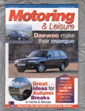 Motoring & Leisure - September 1997 - `Daewoo Make Their Marque` - Civil Service Motoring Association Ltd