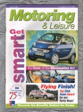 Motoring & Leisure - January 1998 - `Get Smart` - Civil Service Motoring Association Ltd
