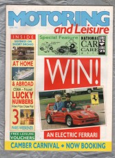 Motoring & Leisure - June 1992 - `Shogun Second Time Around` - Civil Service Motoring Association Ltd