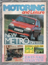 Motoring & Leisure - May 1990 - `Metro Road Test` - Civil Service Motoring Association Ltd