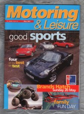 Motoring & Leisure - May 2001 - `Good Sports-Four of the Best on Test` - Civil Service Motoring Association Ltd