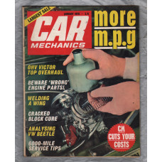 Car Mechanics Magazine - January 1970 - Vol 13 - No.4 - `more m.p.g` - A Mercury House Magazine
