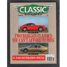 Classic And Sportscar Magazine - November 1989 - Vol.8 No.8 - `Two Bargain Classics` - Published by Haymarket Magazines Ltd