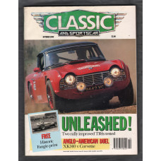 Classic And Sportscar Magazine - October 1990 - Vol.9 No.7 - `Unleashed!: Two Rally Improved TR4s Tested` - Published by Haymarket Magazines Ltd