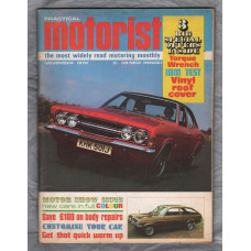 Practical Motorist Magazine - November 1970 - Vol.17 No.3 - `Motor Show Issue` - IPC Magazines Ltd