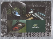 Sales Brochure - `LAND ROVER FREELANDER - Accessories` - circa 1997 - English Language - Unpaginated - A4 Sized Brochure