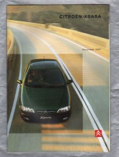 Sales Brochure - `CITROEN XARA` - November 1997 - English Language - Cover to Cover 44 Pages - A4 Sized Brochure