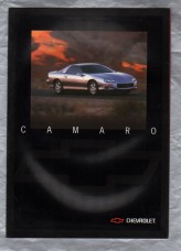 Sales Brochure - Chevrolet `CAMARO` - circa 1998 - English Language - Unpaginated - A4 Sized Brochure