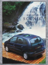 Sales Brochure - `The RENAULT SCENIC Range` - March 1998 - English Language - Unpaginated - A4 Sized Brochure