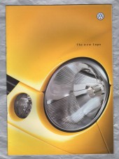 Sales Brochure - Volkswagen - `The New Lupo` - September 1998 - English Language - Unpaginated A4 Sized Brochure