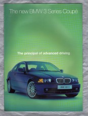 Sales Brochure - `The New BMW 3 Series Coupe` - circa 1999 - English Language - Cover to Cover 28 Pages - A4 Sized Brochure