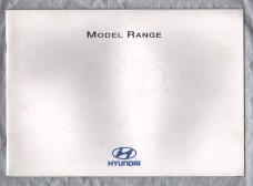 Sales Brochure - `HYUNDAI - Model Range` - circa 1997 - English Language - 20 Pages - A4 Sized Brochure