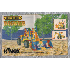 K`Nex Konstructors - `Digger` - Instructions - 10 Pages - No.21513