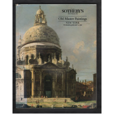 Sotheby`s Auction Catalogue - `Old Masters Paintings` - New York - Thursday 11th January 1990