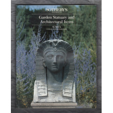 Sotheby`s Auction Catalogue - `Garden Statuary and Architectural Items` - Sussex - Tuesday 25th September 1990