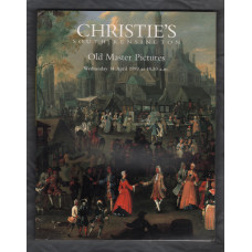Christie`s Auction Catalogue - `Old Master Pictures` - South Kensington - Wednesday 14th April 1999