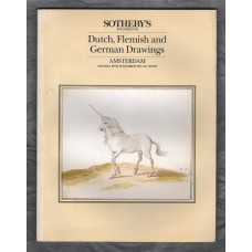 Sotheby`s Auction Catalogue - `Dutch, Flemish and German Drawings` - Amsterdam - Monday 18th November 1985