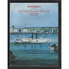 Sotheby`s Auction Catalogue - `Fine Chinese Decorative Works of Art` - New York - 11th and 12th April 1990
