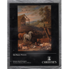 Christie`s Auction Catalogue - `Old Masters Pictures` - South Kensington - Thursday 23rd February 1995