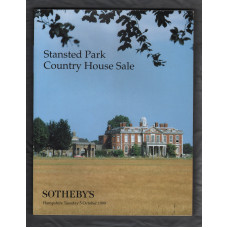 Christie`s Auction Catalogue - `Stansted Park - Country House Sale` - Hampshire - Tuesday 5th October 1999