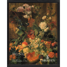 Christie`s Auction Catalogue - `Important and Fine Old Master Paintings` - New York - Wednesday 12th January 1994
