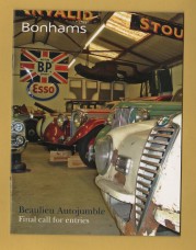 Bonhams - Sale of Collectors` Motor Cars, Motor Cycles and Automobilia -`Final Call For Entries` - Beaulieu - Saturday 12 September 2009