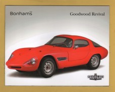 Bonhams - Important Sports, Competition and Collectors` Motor Cars, Automobilia and Models - `Final Call For Entries` - Goodwood - Friday 31 August 2007