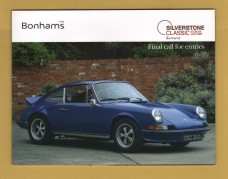 Bonhams - Porsche Motor Cars and Related Automobilia -`Final Call For Entries` - Silverstone - Friday 27 July 2007