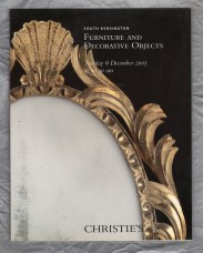 Christie`s - South Kensington Auction Catalogue - `Furniture and Decorative Objects` - London - Tuesday 6th December 2005