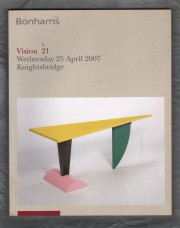 Bonhams - Auction Catalogue - `Vision 21` - Knightsbridge,London - Wednesday 25th April 2007