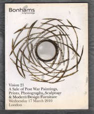 Bonhams - Auction Catalogue - `Vision 21` - Knightsbridge,London - Wednesday 17th March 2010