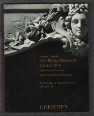 Christie`s - Pimlico, London Auction Catalogue - `The Nigel Bartlett Collection...` - London - Wednesday 14th September 2005