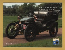 Bonhams - Sale of Veteran Motor Cars and Related Automobilia -`Entries Now Invited` - RAC London to Brighton - Friday 4 November 2005