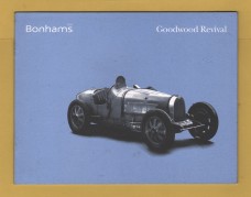 Bonhams - Sale of Important Sports and Competition Motor Cars and Fine Automobilia -`Final Call For Entries` - Goodwood - Friday 16 September 2005