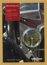 Bonhams - Sale of Sports, Competition and Collectors` Motor Cars...and Models -`Final Call For Entries` - Goodwood - Friday 25 June 2004