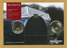 Bonhams - Sale of Sports, Competition and Collectors` Motor Cars....,Automobilia -`Entries Now Invited` - Goodwood - Friday 25 June 2004