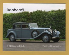 Bonhams - Rolls-Royce and Bentley Motor Cars and Related Automobilia -`Final Call For Entries` - Rockingham Castle - Monday 19 April 2010